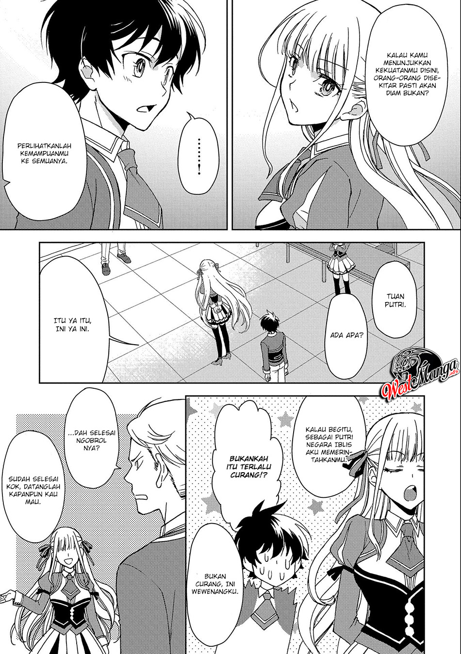 Ningen Dakedo Maougun Shitennou Ni Sodaterareta Ore Wa, Maou No Musume Ni Aisare Shihai Zokusei No K Chapter 02 Gambar 10